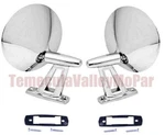 Show Quality Twin Post Outside Mirror Set For 1960-1966 Mopar A-body. Fixed Price $267.88.