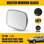 Driver Side Left Heated Mirror Glass W/ Backing Plate For 03-06 Volvo XC70 XC90. Fixed Price $16.14.