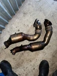 Bmw 135I 335I 535I N54 Oem Downpipes Pair Exaust Headers 140K Miles 75536221. Fixed Price $450.00.
