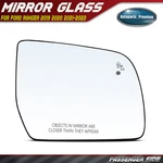 Right Passenger Mirror Glass W/ Blind Spot Detection Ford Ranger 2019-2023. Fixed Price $69.89.