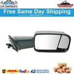 New Tow Mirror Power Folding Heated Turn Signal Puddle Rh For 2013 -2018 Ram. Fixed Price $251.43.
