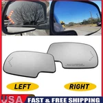 Mirror Glass Heated Turn Left Signal Right Fit Side Chevy Gmc 03-2007 Cadillac. Fixed Price $37.99.