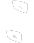 Genuine Hyundai Mirror Glass 87611-3X570. Fixed Price $319.99.