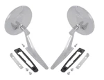 Oer Outer Door Mirror Set With Bowtie 1966-1972 Chevy Camaro Nova Impala. Fixed Price $134.98.
