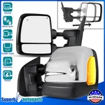 Fits 2016-2022 Titan Chrome Power Heated+led Signal+blind Spot Tow Mirror. Fixed Price $262.98.