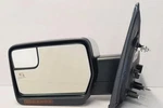 2011-2014 Ford F150 Left Driver Side View Mirror Power Folding Chrome Oem. Fixed Price $203.23.