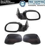 Mirror Power Turn Signal Smooth Black Pair Set Of 2 For Kia Soul New. Fixed Price $166.95.