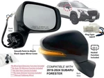 Side Mirror Subaru Forester 2019-2024 With Signal Light Passenger Right. Fixed Price $110.20.