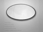 2001-2006 Bmw Mini Cooper R50 R52 R53 Mirror Glass Left Side Heated + Plate. Fixed Price $25.00.