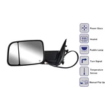 Tow Mirror Fits 2011 2012 Dodge Ram 1500 2500 3500 Power Heat Signal Left Side. Fixed Price $97.82.