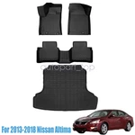 Floor Mats Liners / Trunk Cargo Full Cover Tpe For 2013-2018 Nissan Altima. Fixed Price $103.99.