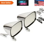 Dual Vintage Style Chrome Sport Bullet Mirrors For Hot Rods Classic Muscle Car. Fixed Price $68.94.