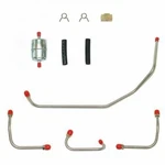 Fits 1966-74 Plymouth Cuda Pump To Carb Fuel Lines Holley Dual Feed RPC6611SS. Fixed Price $82.49.