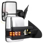 Mirrors Folding Towing Chrome Heated 2014-2018 Chevy Silverado Power Sanooer. Fixed Price $439.99.