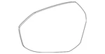 Genuine Bmw Mirror Glass 51-16-5-A59-990. Fixed Price $201.01.