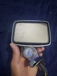 1988 1989 Lincoln Town Car Oem Power Heated Mirror With Thermometer - Lh. Fixed Price $115.00.