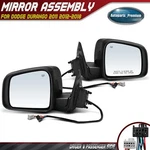Pair Power Heated Mirror W/ Memory & Turn Signal For Dodge Durango 2011-2021. Fixed Price $178.99.