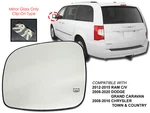 For Mirror Glass Heated 2008-20 Grand Caravan 2008-16 Town & Country Driver Side. Fixed Price $18.66.