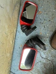 Pair Baby Turbo Vitaloni Exterior Rear View Mirrors Ducatti Motorcycle / Car. Fixed Price $125.00.