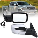 Chrome Power Mirror For Ram 1500 2013-2018 Right W/ Heated Turn Signal Light Rh. Fixed Price $129.99.