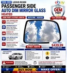 1999-03 Lexus RX300 Passenger Side Heated Auto Dim Mirror Glass Right 562228 S1. Fixed Price $79.99.