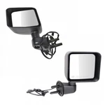 For Jeep Wrangler Jk 18 Side View Mirror Set Driver & Passenger Power. Fixed Price $164.42.