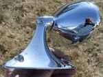 American Motors Amc Chrome Drivers Left Side View Mirror AM3657577 (broken Glass. Fixed Price $49.99.