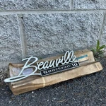 Nos Beauville Sportvan Emblem 71-76 Chevrolet G10 Chevy Fender Badge Gm. Fixed Price $105.00.