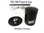 1952-1959 Ford 6 Cylinder Spin Oil Filter Conversion Kit. Fixed Price $42.50.