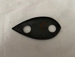 1968-77 Corvette Chrome Side View Mirror Gasket New Gm 461133. Fixed Price $16.00.
