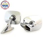 Cadillac Deville Fleetwood Chrome Door Mirror New Set Lh And Rh Side 1965 - 1986. Fixed Price $106.55.