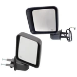Mirrors Set Of 2 Driver & Passenger Side Heated Left Right For Wrangler 14 Pair. Fixed Price $111.11.