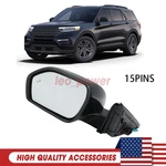 2020-2024 Ford Explorer W/camera Blis Left Driver 15 Pins Side Door Mirror. Fixed Price $246.67.