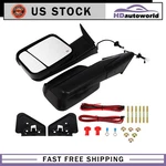 2PC Power Heated Led Signal Tow Mirrors For 98-02 Dodge Ram 1500 2500 Black. Fixed Price $147.37.