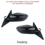 Pair Side Mirror For 2016-2021 Honda Civic Lx Sport Se W/ Power Left&right Black. Fixed Price $157.75.