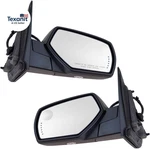 Left And Right Mirror Assembly Set Power Heated Memory Turn Signal Puddle Light. Fixed Price $471.58.