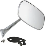 1975-81 Corvette Chrome Exterior Small Head Passenger Side Mirror With Hardware. Fixed Price $57.36.