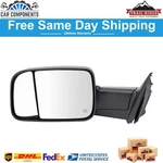 New Towing Mirror Driver Side Fits For 2019-2021 Ram 3500 4500 5500. Fixed Price $241.17.