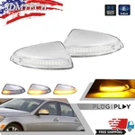 Clear Lens Mirror Signal Lights Amber Led Lamps For Benz W164 ML350 ML450 ML500. Fixed Price $29.99.