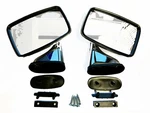 Classic Car - Stainless Door Mirror Kit Mini Austin Mg Triumph GAM258X GAM259X. Fixed Price $60.39.