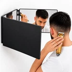 360 Self Hair Cutting Mirror Adjustable Trifold Barber Way Hd. Fixed Price $32.95.