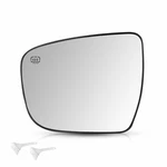 For 2014-20 Nissan Rogue 15-24 Murano Mirror Glass W/ Backing Plate Driver Side. Fixed Price $14.24.