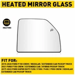 FL3Z17K707G FL3Z17K707D Mirror Glass 2015-2020 Ford F-150 Passenger Side Usa. Fixed Price $14.50.