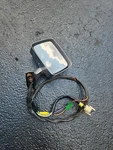 Left Driver Side View Heated Power Door Mirror For 1989 Cadillac Brougham. Fixed Price $175.00.