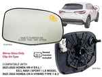 Mirror Glass For 2023-2025 Hr-v 2023-2024 Cr-v Hybrid Bsd Heated Passenger Side. Fixed Price $35.99.