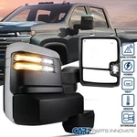 Power+heated Fits 2020-2025 Chevy Silverado 2500HD Side Tow Mirrors Led Signal. Fixed Price $344.80.
