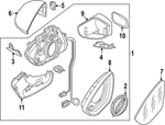 Genuine Audi Signal Lamp 11B-949-102. Fixed Price $41.27.