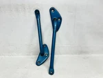 1967-1969 Chevy & Gmc Pickup Original Rh Lh Rear View Mirror Brackets Blue. Fixed Price $54.99.