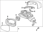 Genuine Hyundai Mirror Glass 87621-R6010. Fixed Price $112.72.