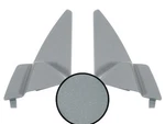 Mirror Cover Triangle Set Hole, Alpaca Grey For Mercedes W124 S124. Fixed Price $55.46.